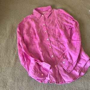 Lilly Pulitzer linen shirt. size S. ***NWOT***